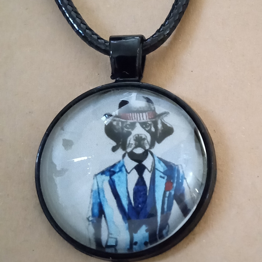 Handcrafted Glass Pendant Necklace